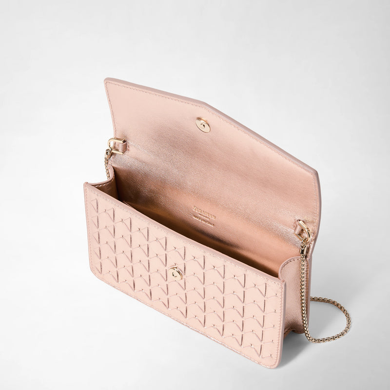 Serapian CLUTCH CON CATENA IN MOSAICO Duty-free