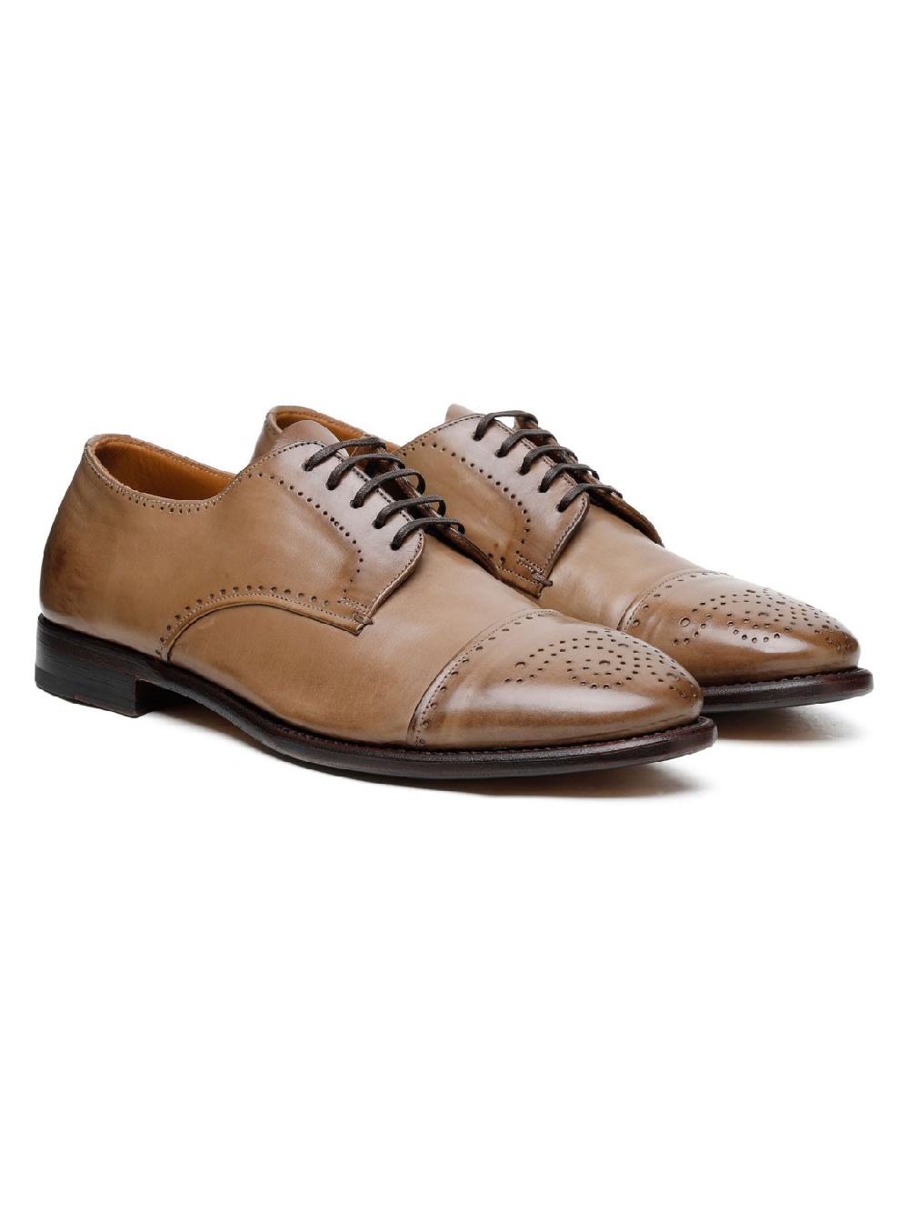 Silvano Sassetti Scarpe Derby con dettagli Brogue Vendita Economica