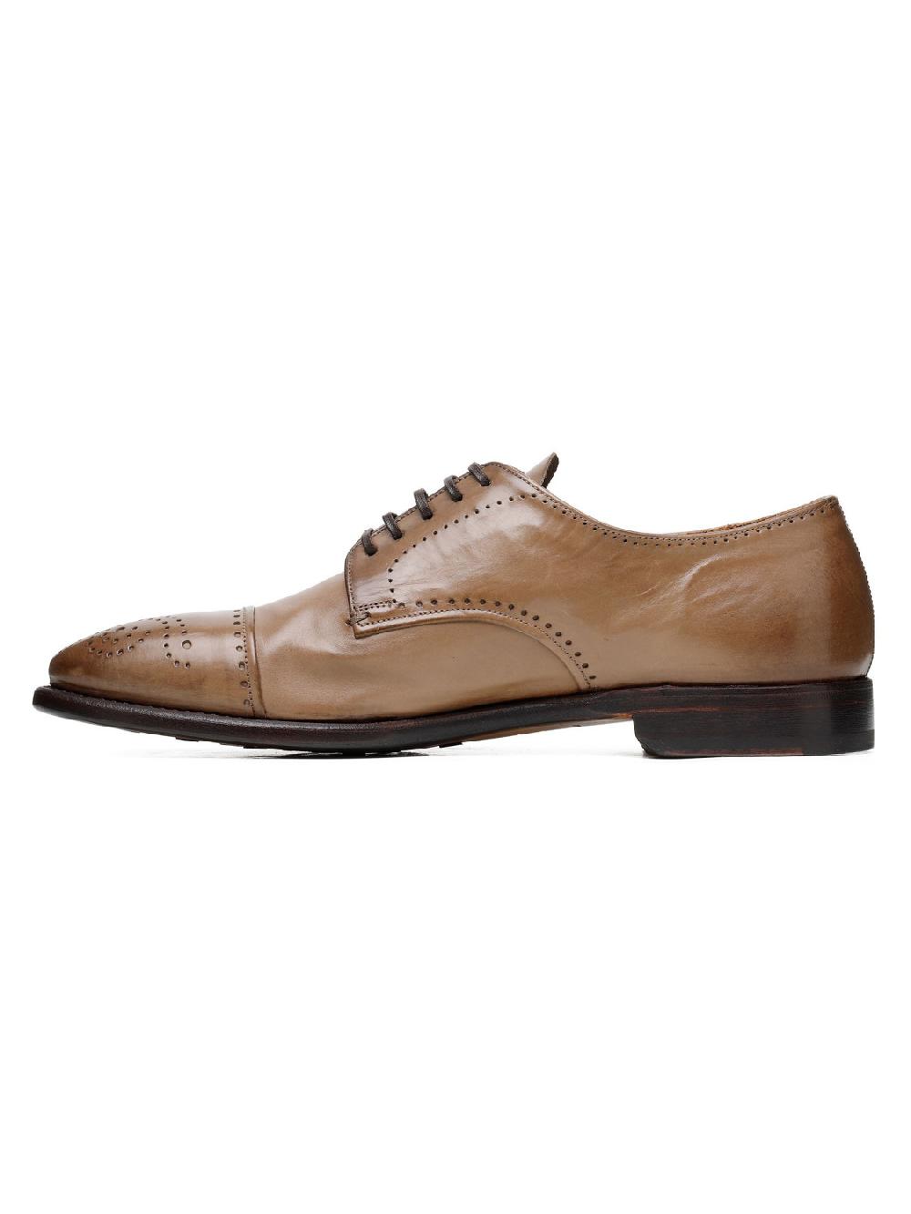 Silvano Sassetti Scarpe Derby con dettagli Brogue Vendita Economica