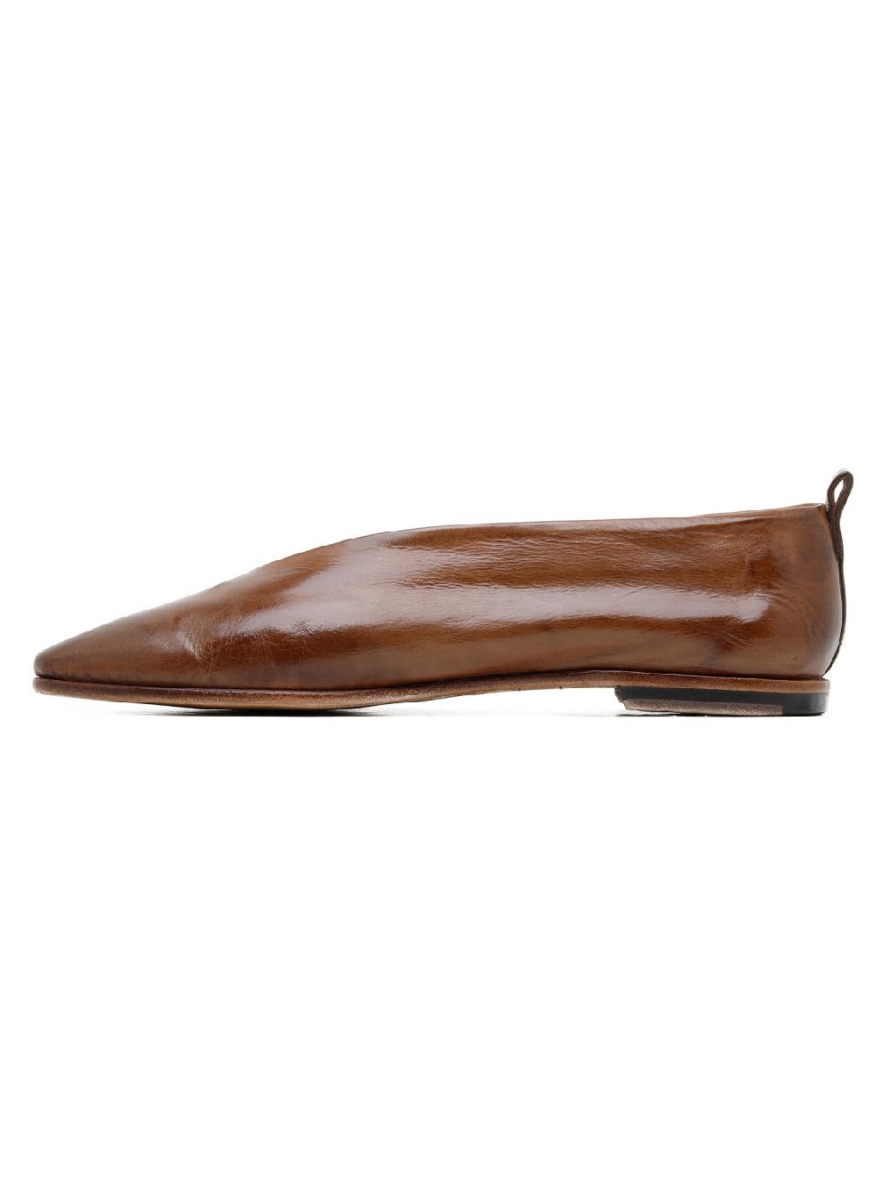 Silvano Sassetti Slippers in vitello spazzolato marrone Nuovo