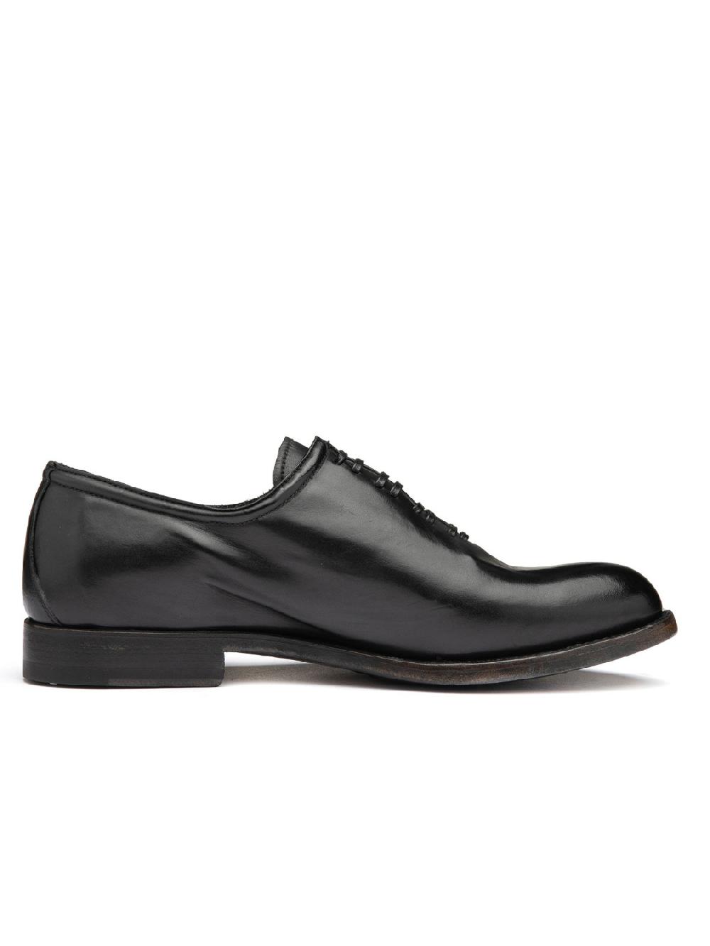 Silvano Sassetti Scarpe Oxford in pelle nera Promozione