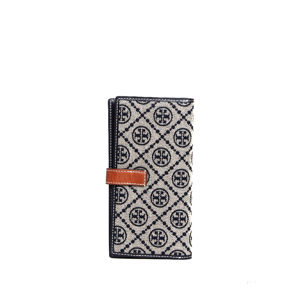 Sorelle Perego zip slim wallet tessuto logo blu Hotsell