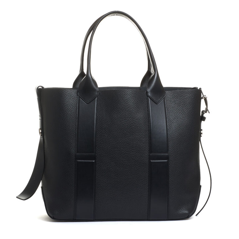 Sorelle Perego shopping media pelle nera Negozi Online