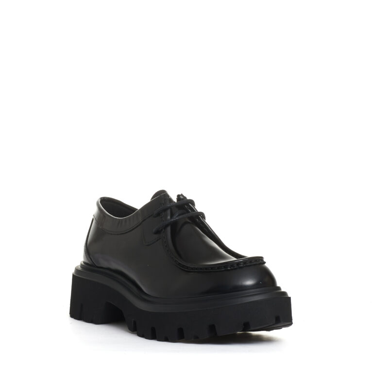 Sorelle Perego norvegese pelle nera Sconto