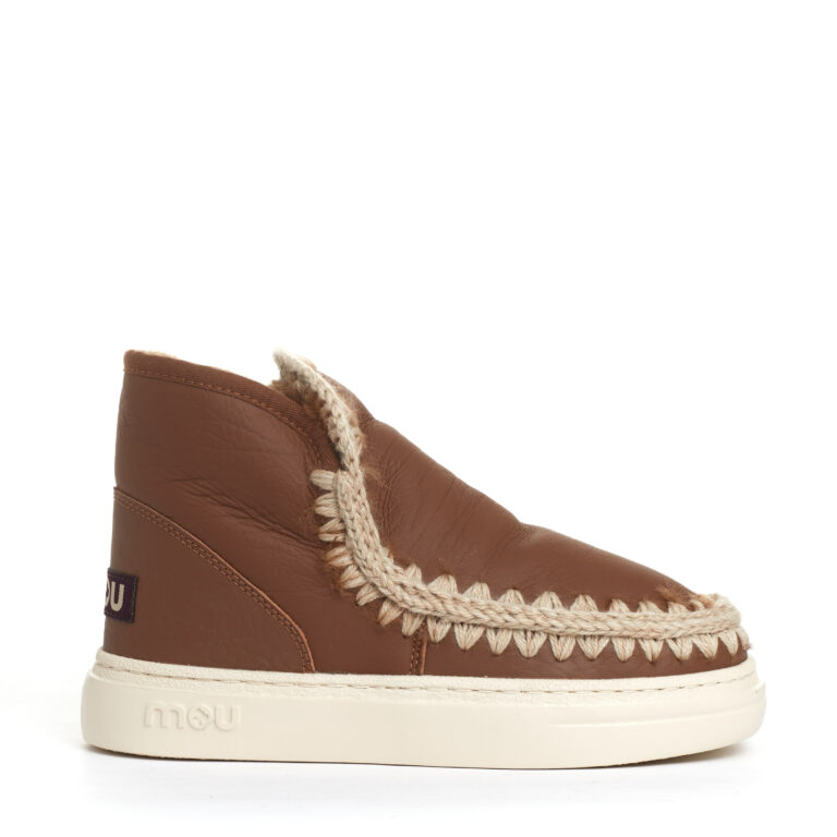 Sorelle Perego boot eskimo fondo sneakers pelle cuoio Vendita Economica