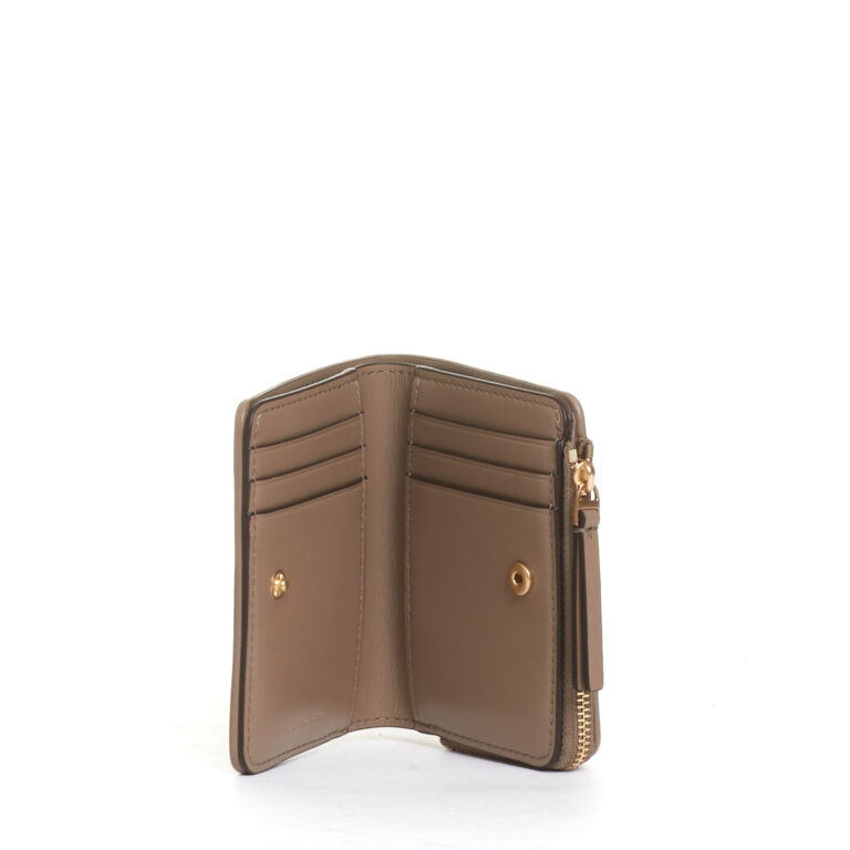 Sorelle Perego bi-fold wallet taupe Moda