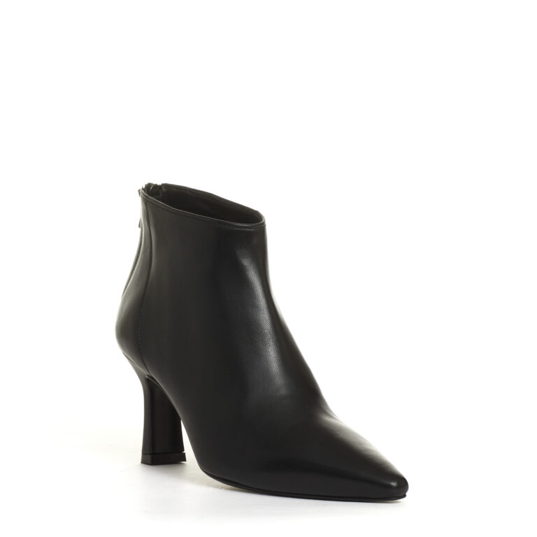 Sorelle Perego stivaletto pelle nera tacco 70 mm Qualità Garantita
