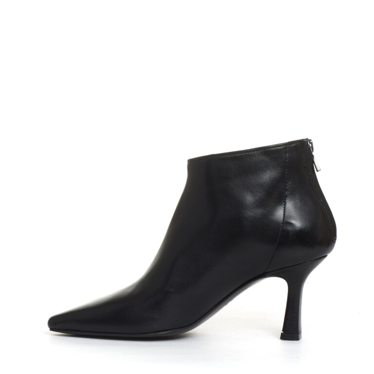 Sorelle Perego stivaletto pelle nera tacco 70 mm Qualità Garantita