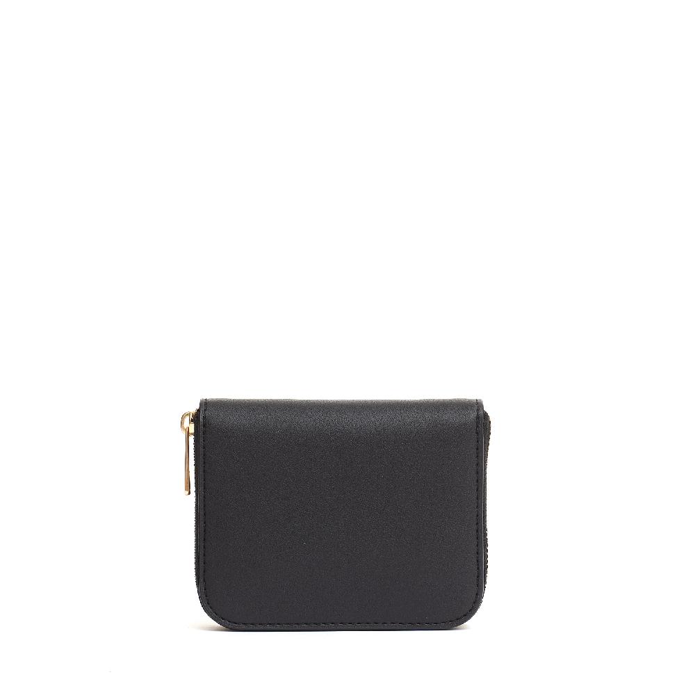 Sorelle Perego small zip portafoglio nero Qualità Garantita