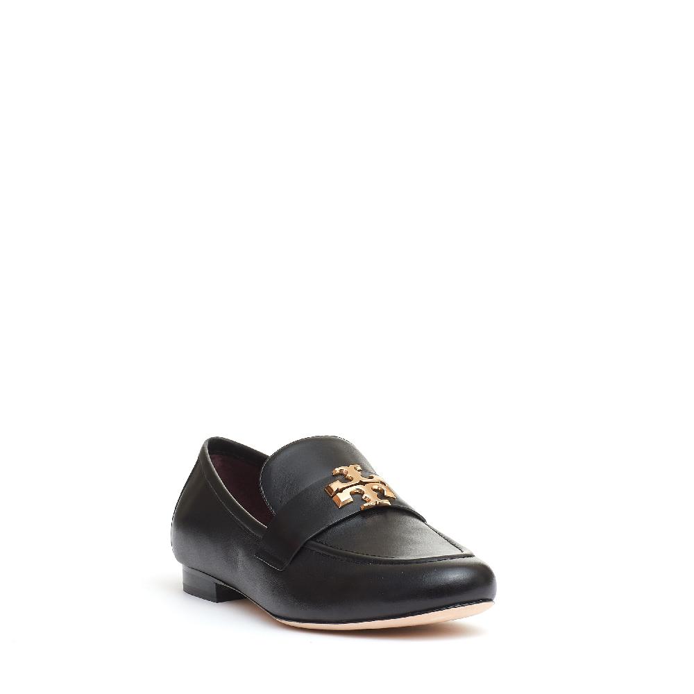 Sorelle Perego mocassino Eleanor pelle nera logo Moda