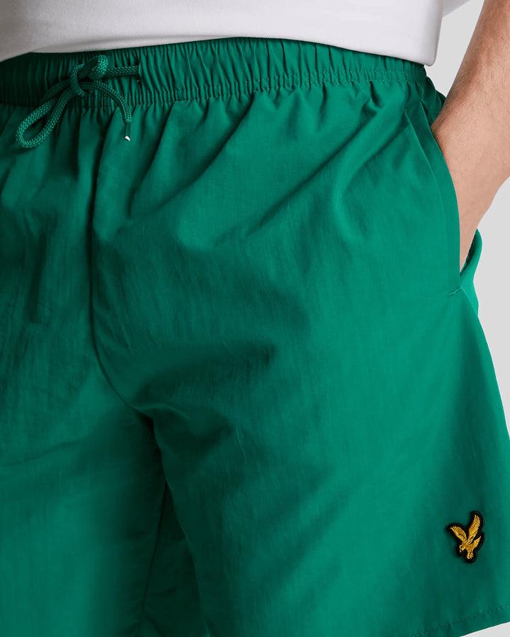Spatarella Costumi uomo in tessuto verde Novità