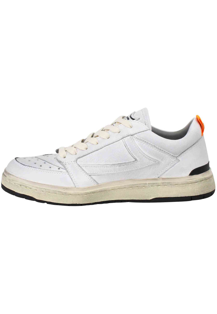 Spatarella Sneakers uomo Starlight Shield in pelle bianca vintage 50% di sconto con spedizione gratuita