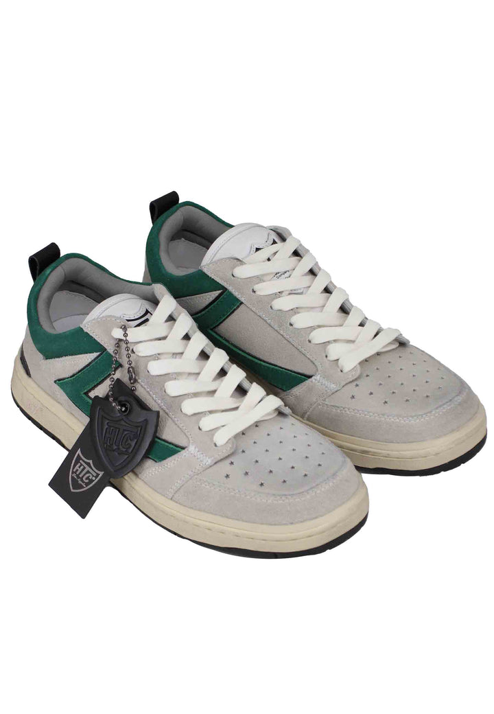 Spatarella Sneakers uomo Starlight Suede in camoscio grigio Officina