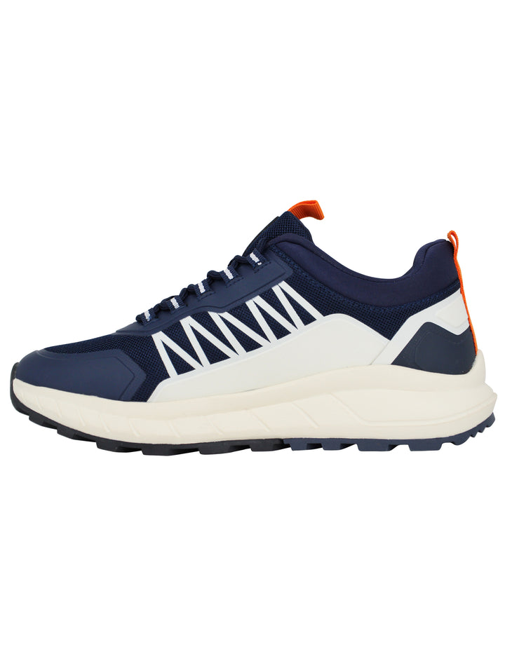 Spatarella Sneakers uomo in tessuto tecnico blu Qualità