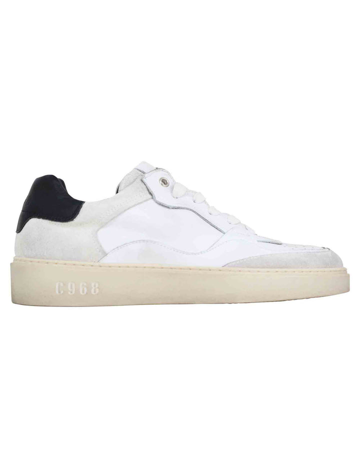 Spatarella Sneakers uomo in pelle bianca Acquista Ora