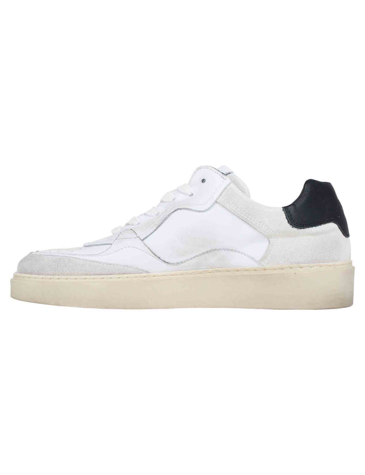 Spatarella Sneakers uomo in pelle bianca Acquista Ora