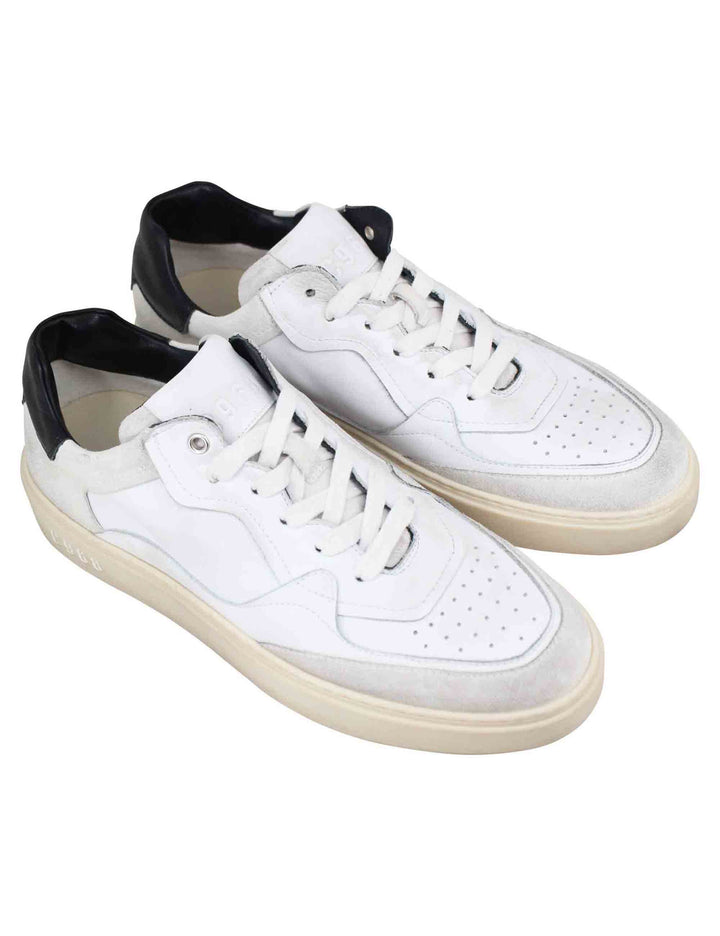 Spatarella Sneakers uomo in pelle bianca Acquista Ora