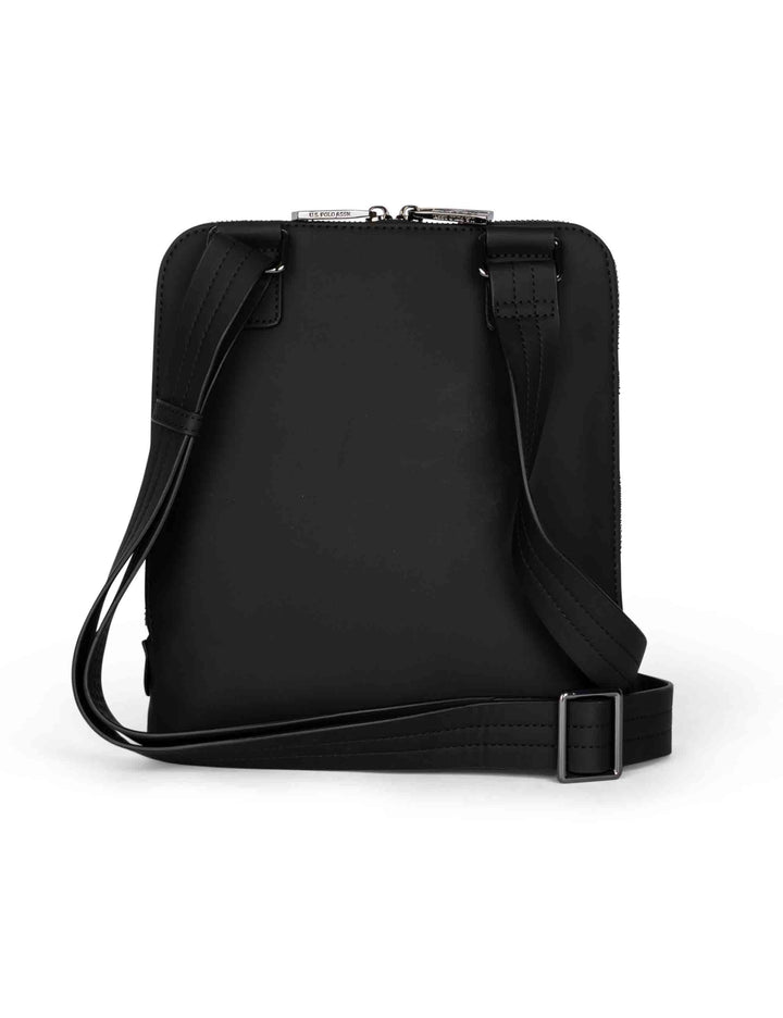 Spatarella Borselli uomo Oliver in nylon nero Consegna Veloce