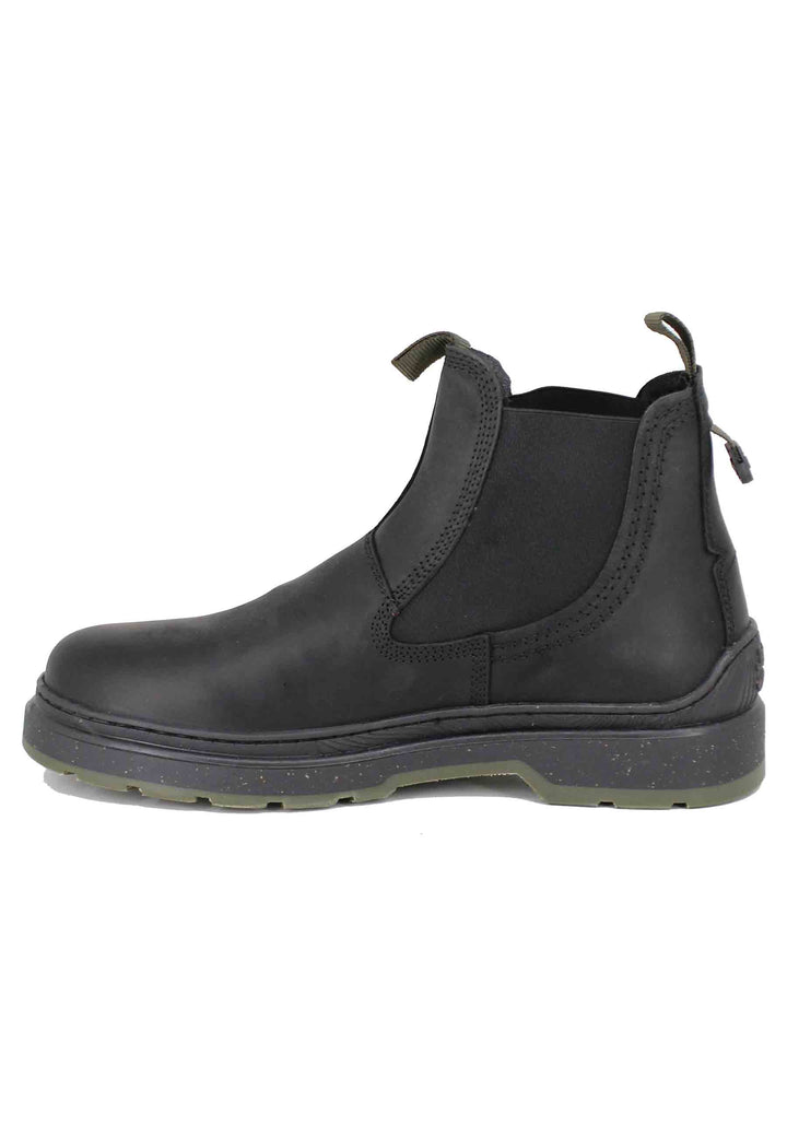 Spatarella Stivaletti chelsea boot uomo in pelle vintage nera Red Rock Black Friday