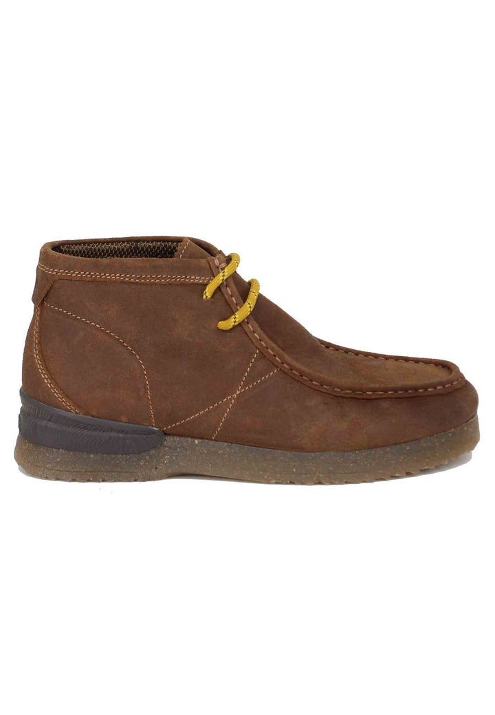 Spatarella Stivaletti polacchine uomo in camoscio cuoio con suola in para Bantam Cyber Monday
