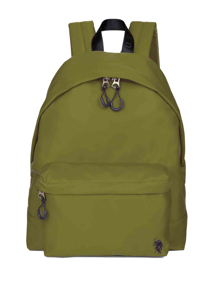Spatarella Zaini uomo Bigfork in nylon verde Lightning offer