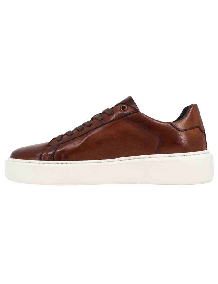 Spatarella Sneakers uomo in pelle cuoio con suola alta ulta light Enormi risparmi