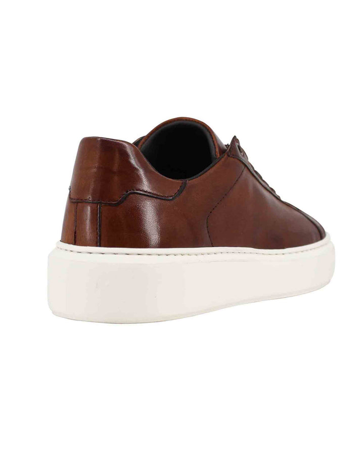 Spatarella Sneakers uomo in pelle cuoio con suola alta ulta light Enormi risparmi