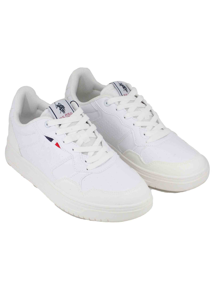 Spatarella Sneakers uomo in eco pelle vintage bianco Offerta settimanale