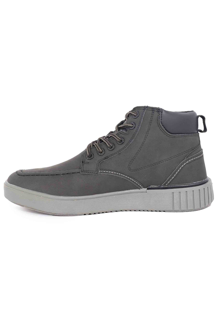 Spatarella Stivaletti stringati uomo in eco pelle nero Vendite Flash