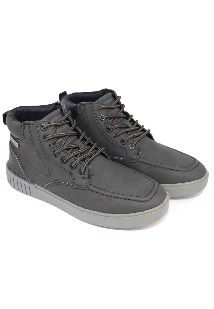 Spatarella Stivaletti stringati uomo in eco pelle nero Vendite Flash