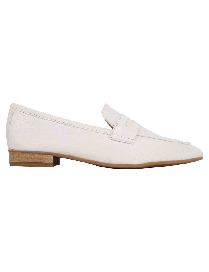 Spatarella Mocassini donna in pelle sfoderata avorio Fornitura limitata