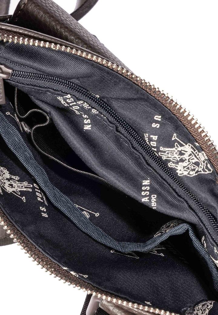 Spatarella Borsello a tracolla uomo in eco pelle testa di moro Seattle 50% di sconto per tempo limitato
