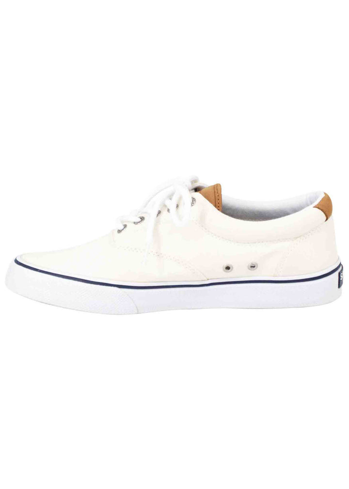 Spatarella Sneakers uomo Top Sider in canvas bianco Grandi sconti