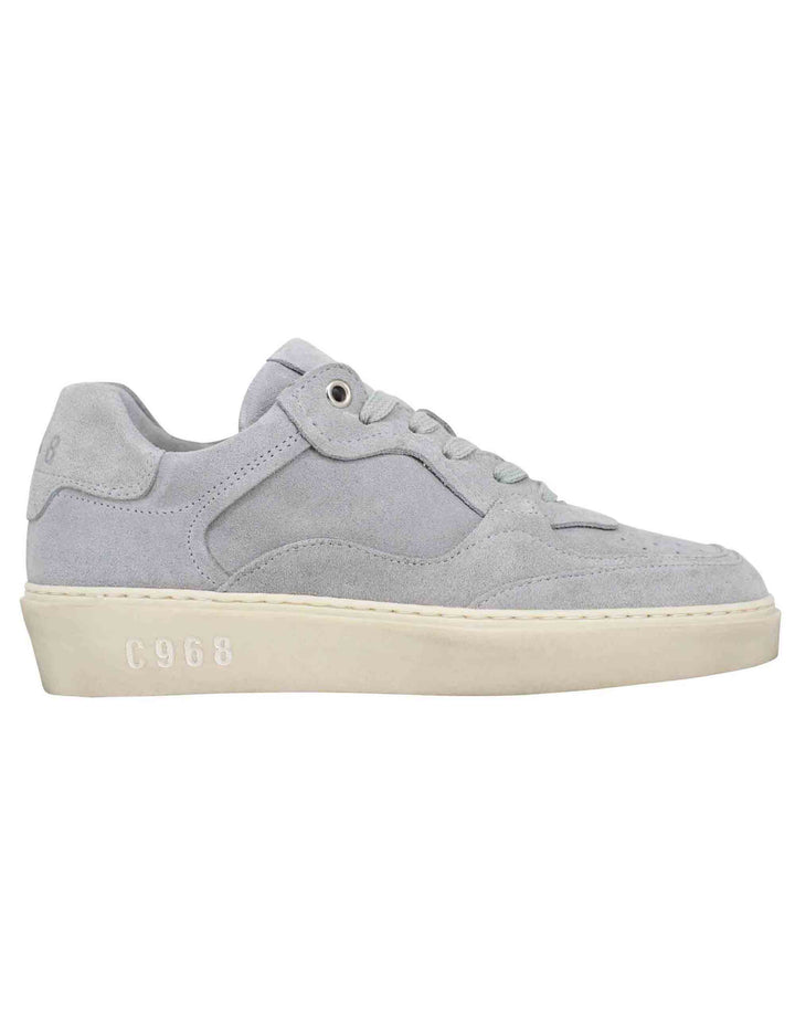 Spatarella Sneakers donna in camoscio grigio Officina