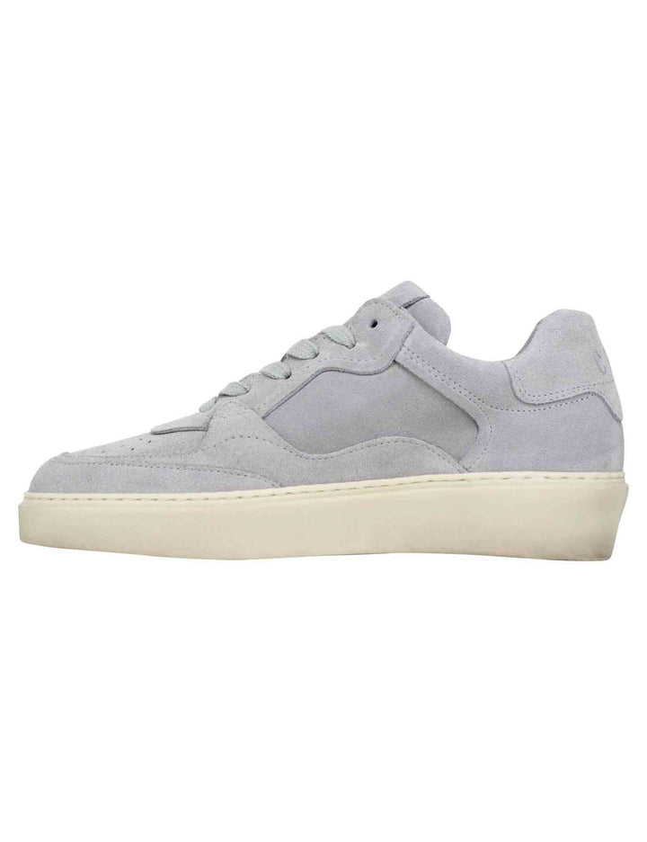 Spatarella Sneakers donna in camoscio grigio Officina