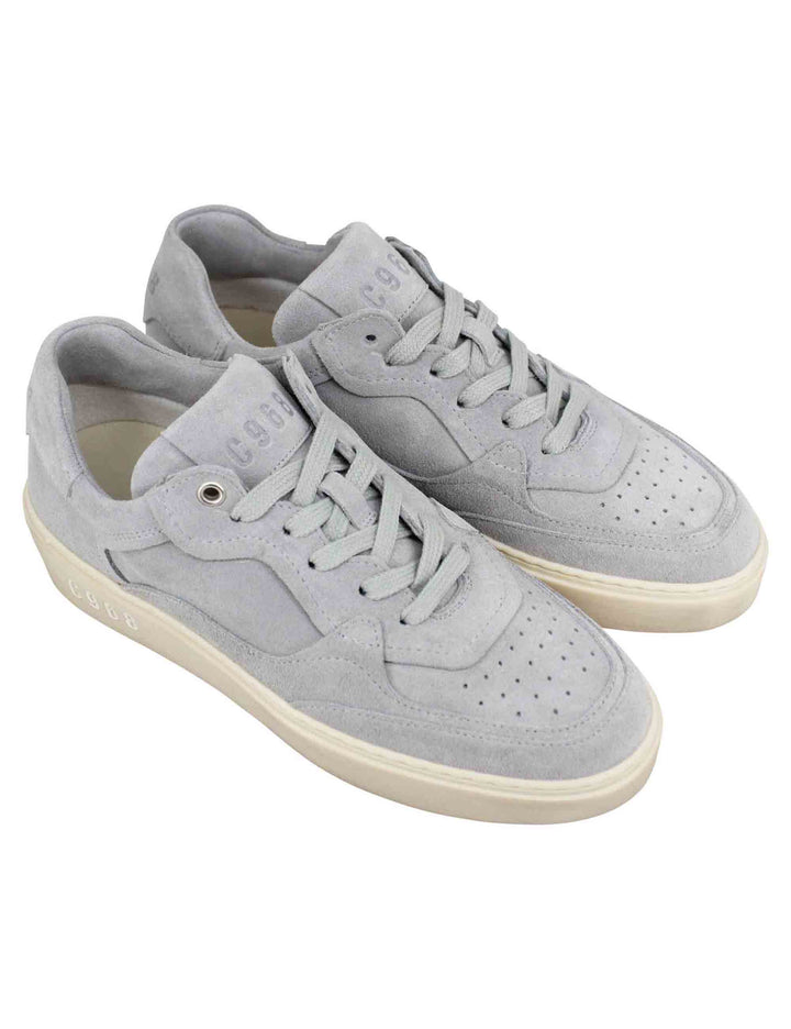 Spatarella Sneakers donna in camoscio grigio Officina