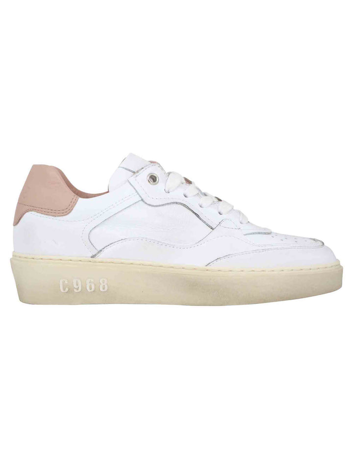Spatarella Sneakers donna in pelle bianca Black Friday Prezzi