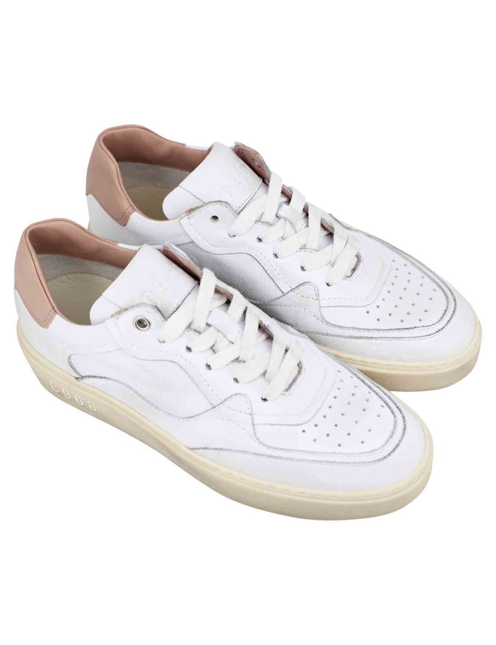Spatarella Sneakers donna in pelle bianca Black Friday Prezzi