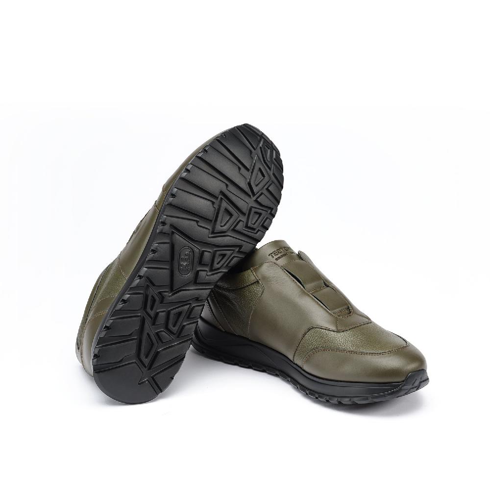 A.Testoni CUNEO SNEAKER SPORT NAPA CALF + GRAINED CALF ° Italia