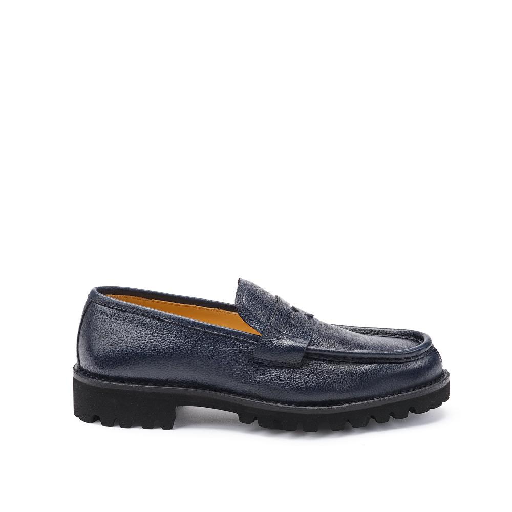 A.Testoni COURMAYEUR LOAFER GRAINED CALF Qualità