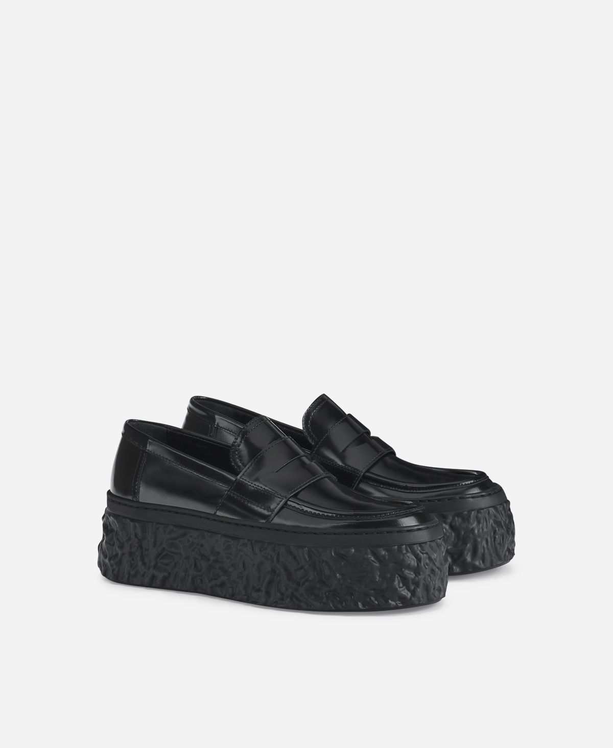 Agl Mocassino con platform Nero Magma Moc Vendita Economica