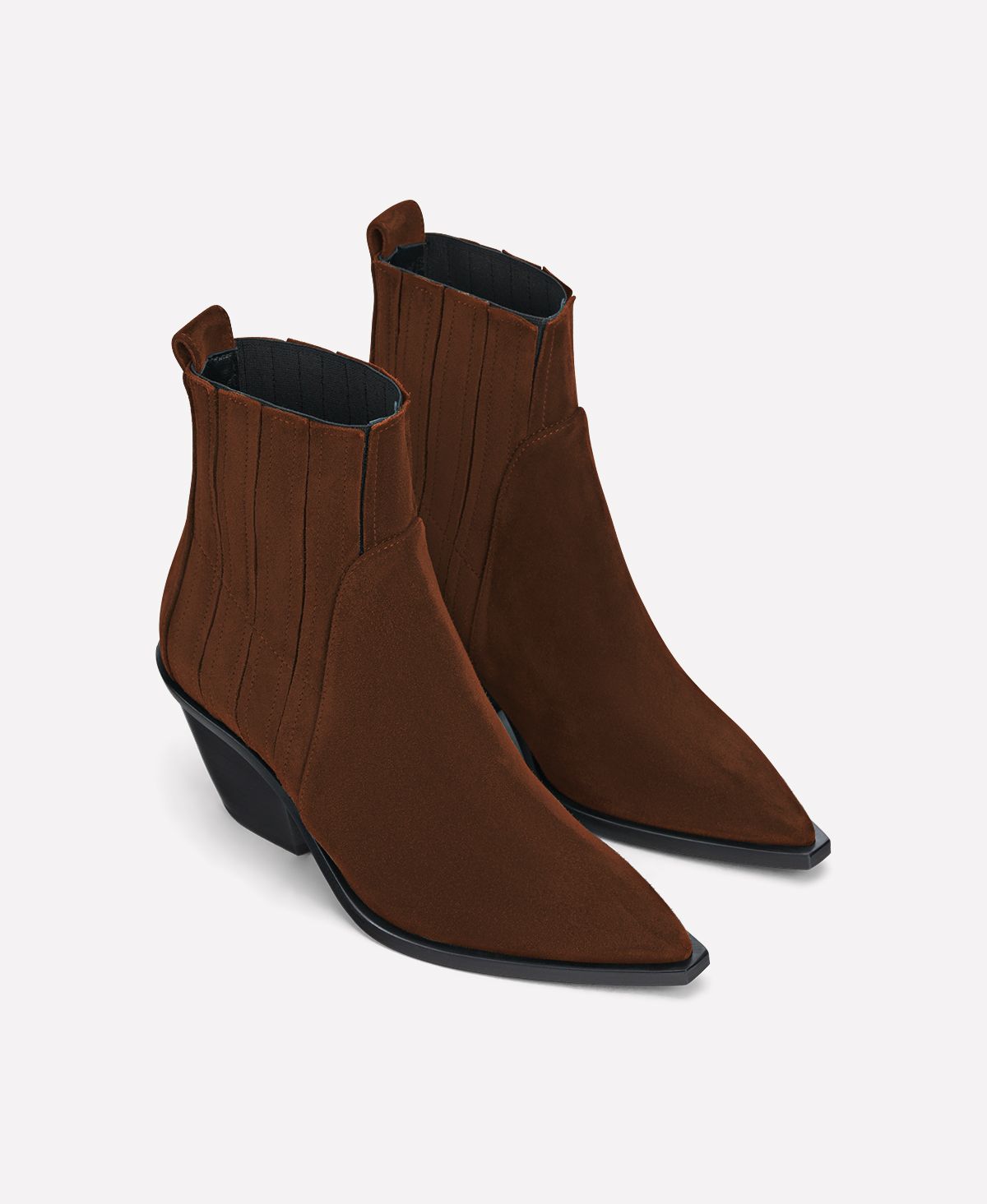 Agl Texano in velour Cuoio Roberta Beat Affare Del Giorno