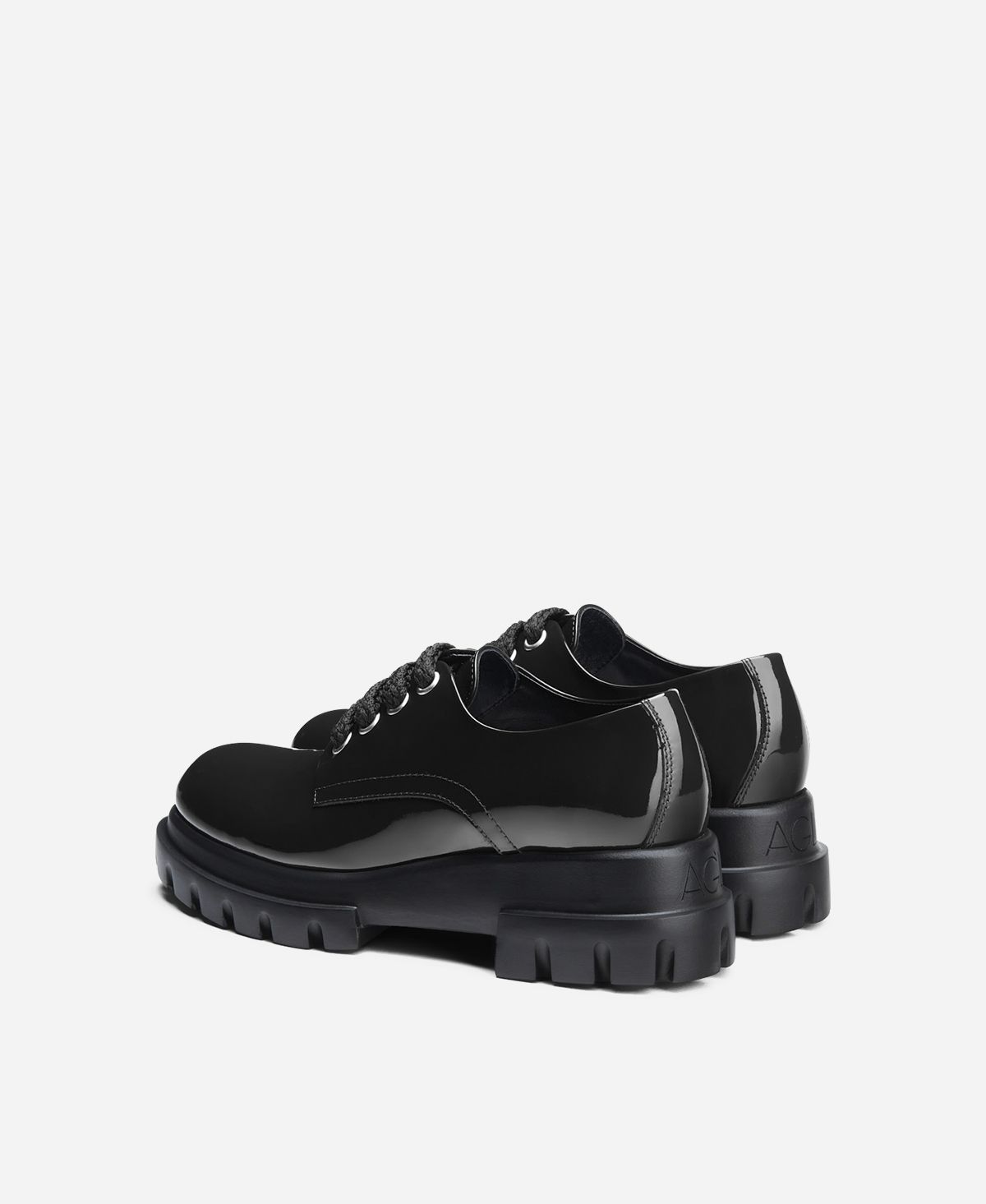 Agl Stringata in pelle Nero MAXINE LACE UP Fino Al -60%