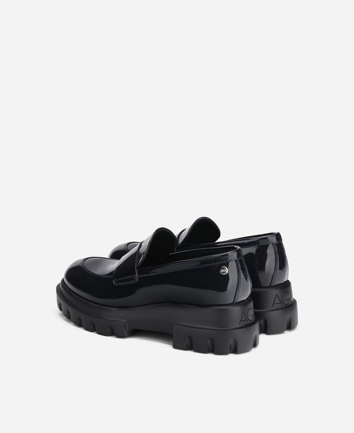 Agl Mocassino in vernice Blu notte IDA Shopping Online