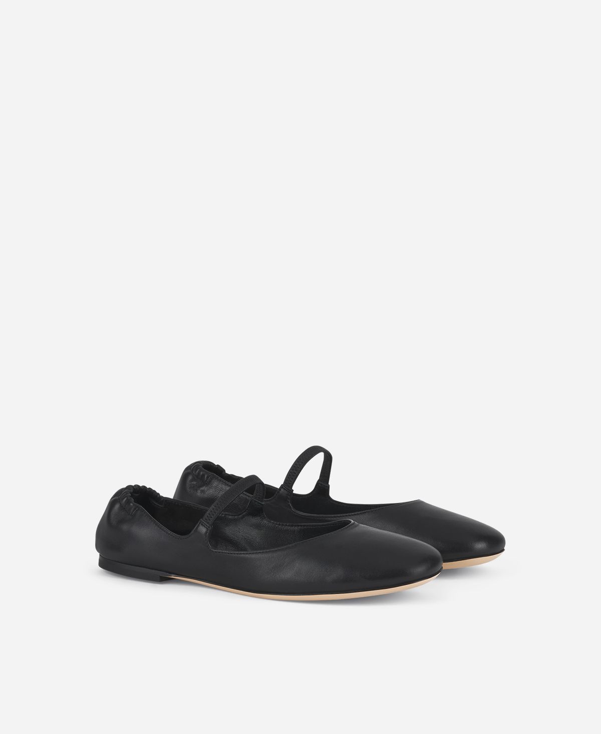 Agl Ballerina in pelle Nero Iris Promozione Limitata