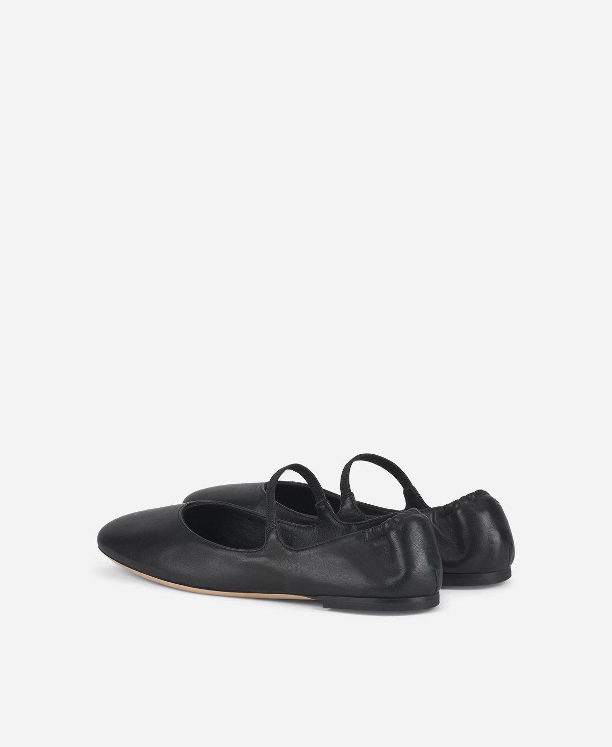 Agl Ballerina in pelle Nero Iris Promozione Limitata