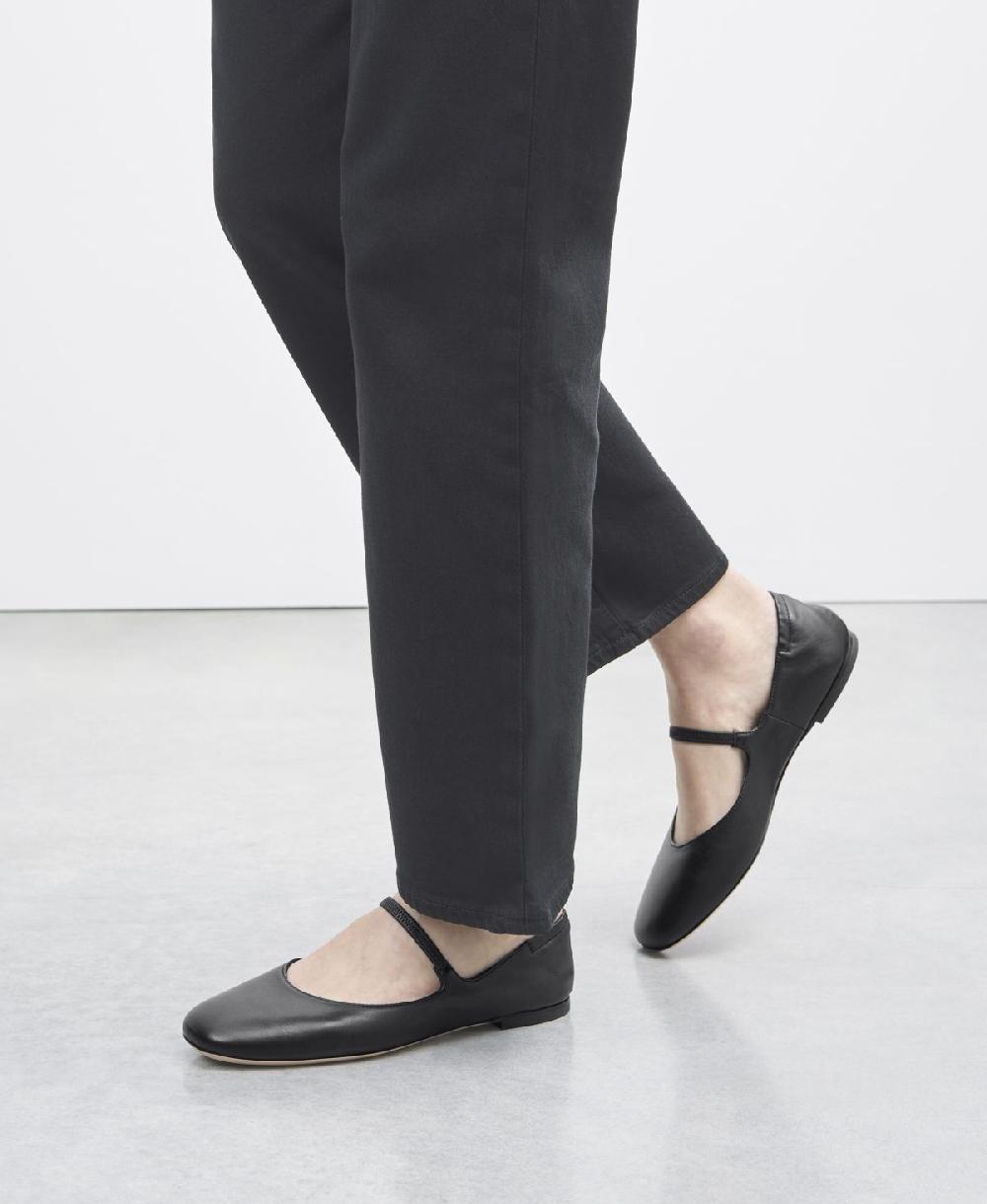 Agl Ballerina in pelle Nero Iris Promozione Limitata