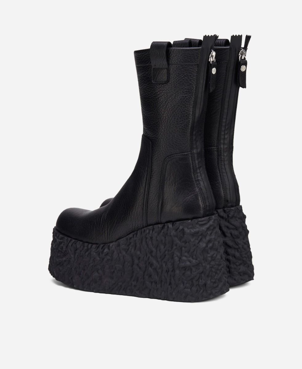 Agl Stivaletto in pelle Nero LAVA BOOTIE Sottocosto