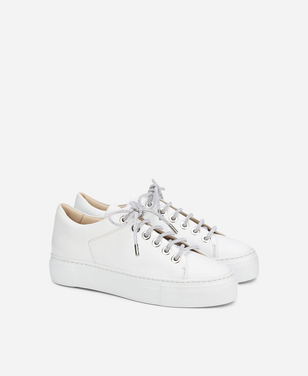 Agl Sneaker con lacci gioiello Bianco Crystal Shopping Online