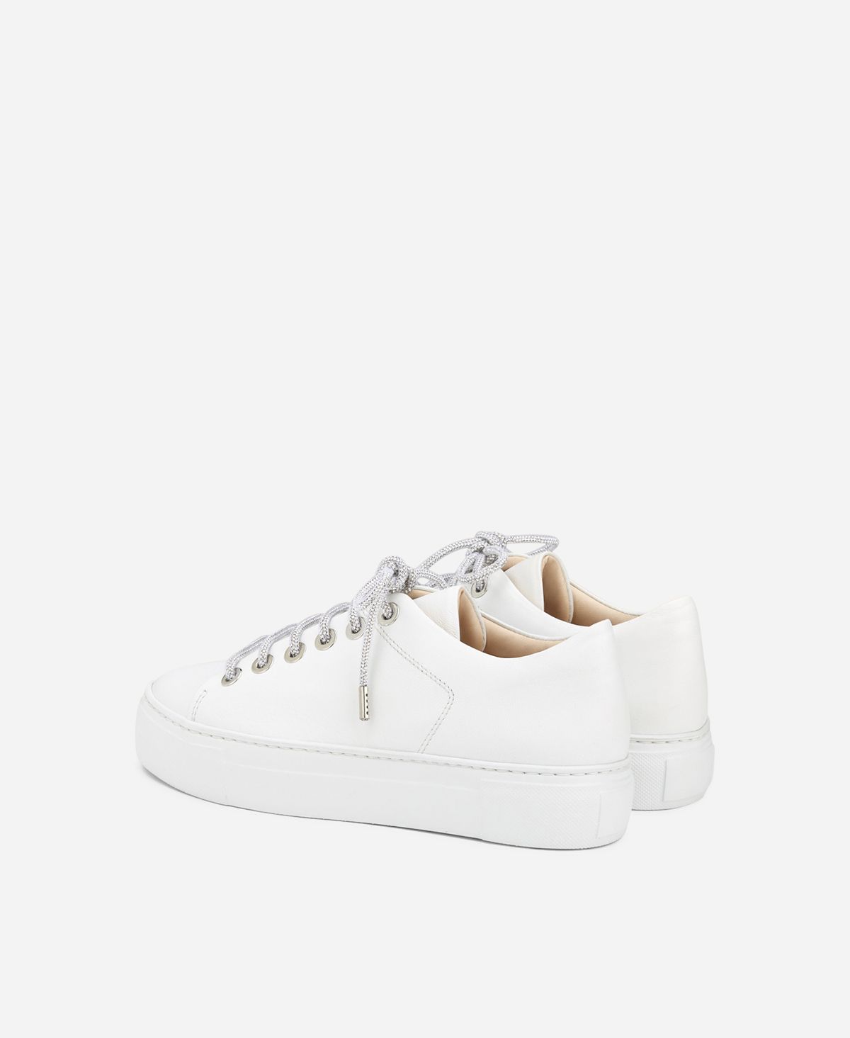 Agl Sneaker con lacci gioiello Bianco Crystal Shopping Online